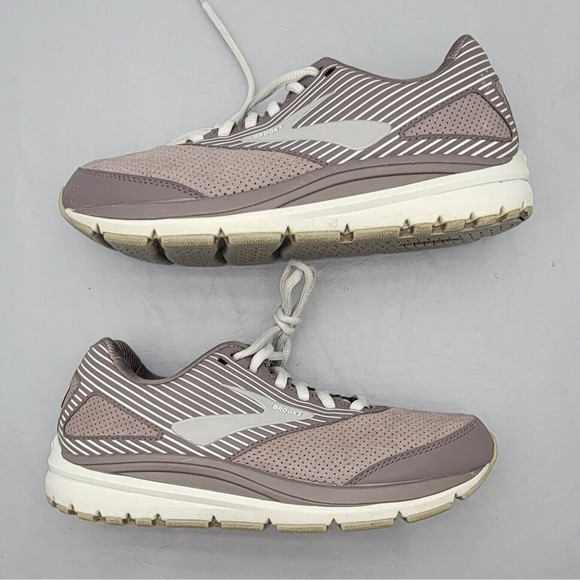 Brooks Shoes - Brooks Walking Shoes Addiction WLK Silver Grey DNA Women's 8.5 #120381B094